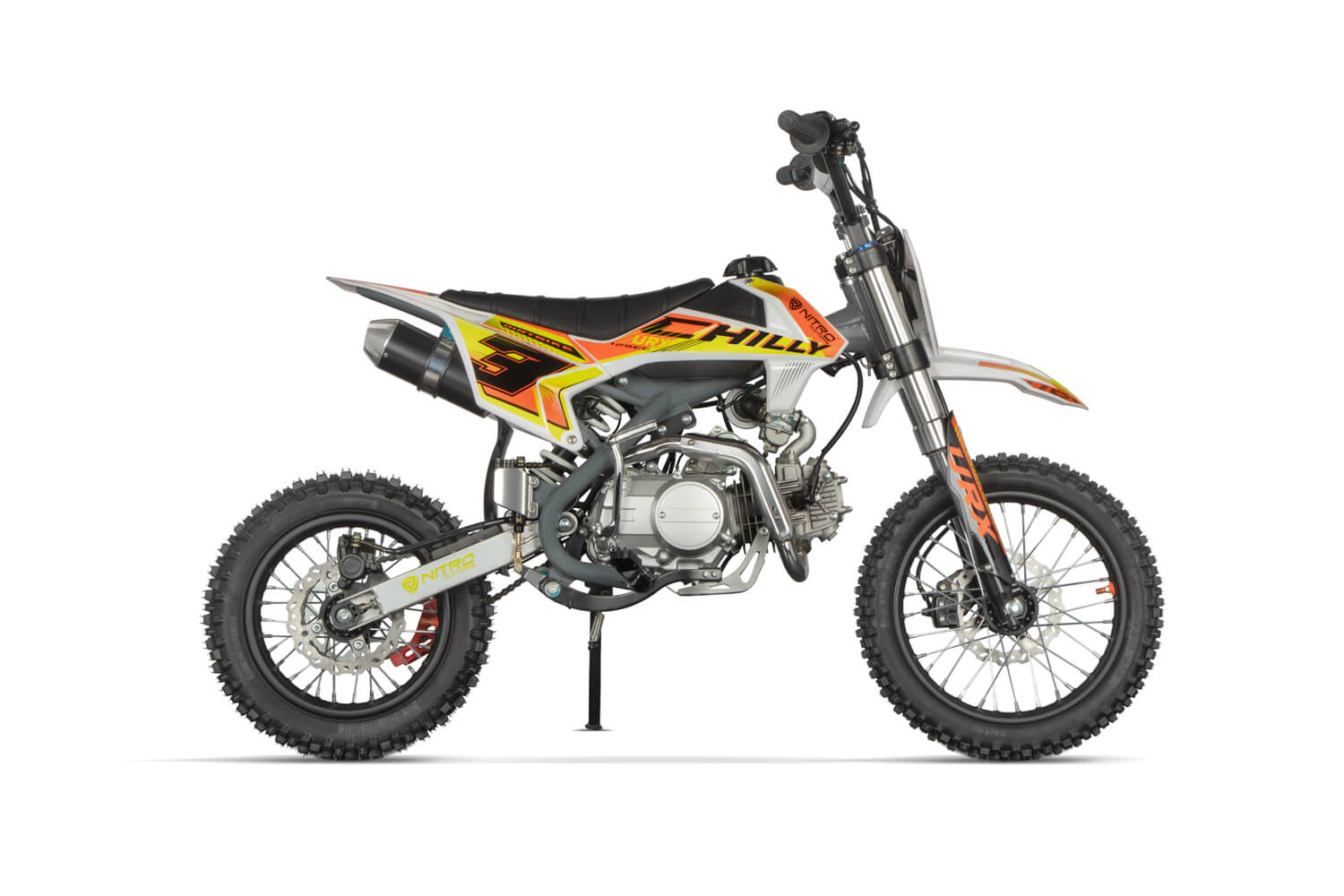 CHILLY UX URX 14/12 125 HALFAUTOMATISCHE CROSSER - PIT BIKE - DIRT BIKE 